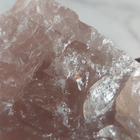 Natural Rose Quartz Chunk | Unconditional Love • Emotional Healing - Picture 7 of 7